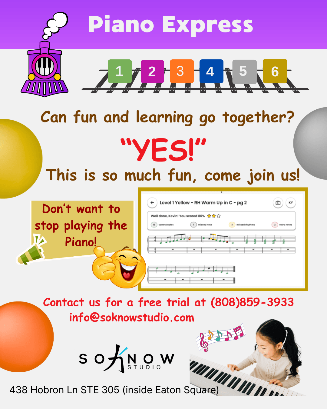 Piano Express - fun for all levels!